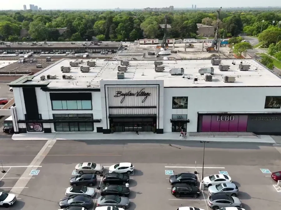 Bayview Village LCBO Drone Footage