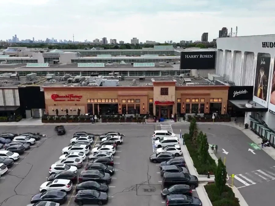 Cheesecake Factory Drone Footage