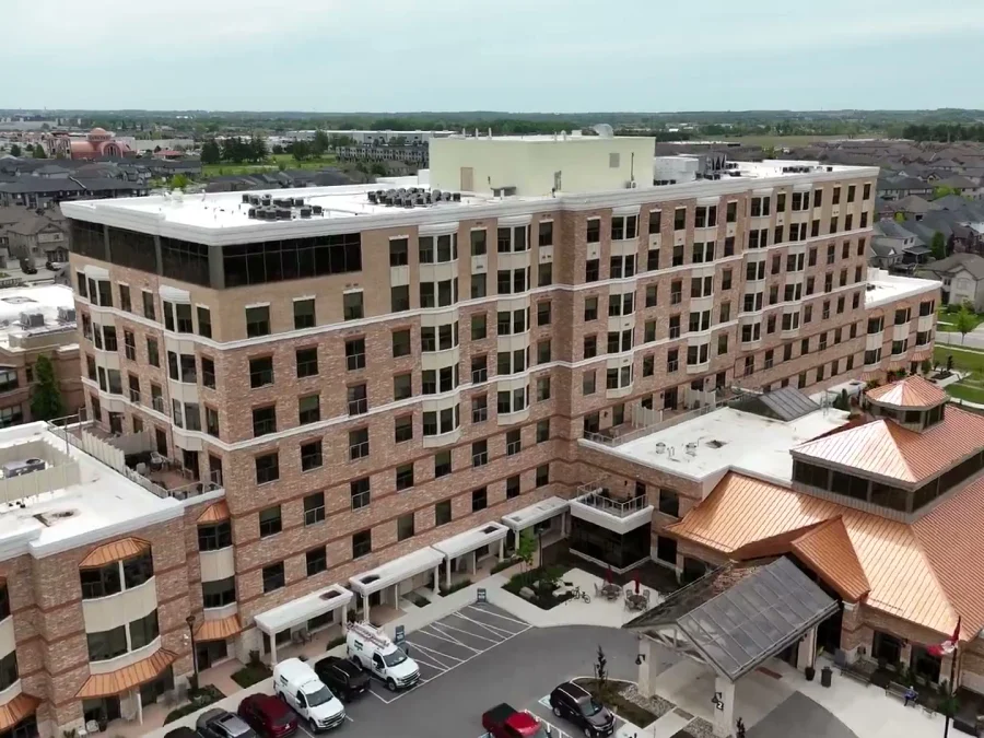 The Village of Glendale Crossing Drone Footage